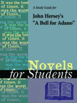 cover image of A Study Guide for John Hersey's "A Bell For Adano"
